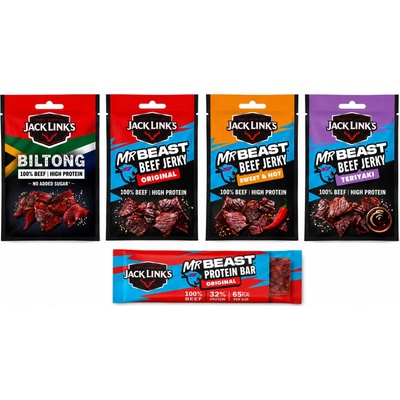 Jack Link's Protein bar & Jerky & Biltong 435 g