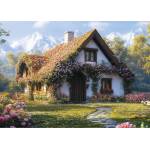 Dino - Puzzle Cottage in the valley - 100 piese