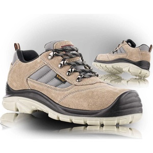 VM Footwear Vm footwear roma 2665-s1 / Ниски предпазни кожени обувки s1 src - кафяви 37 (2665-s1-37)