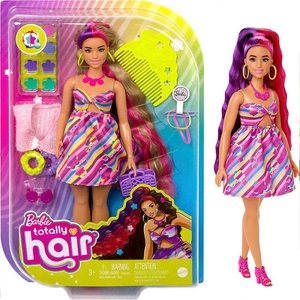 Mattel Кукла с аксесоари, Barbie Totally Hair, Mattel (HCM89)