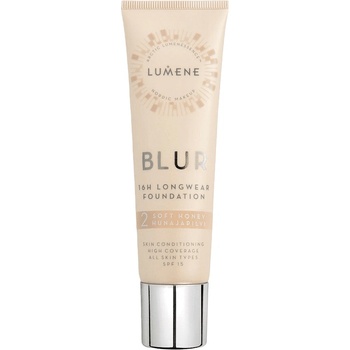 Lumene Blur Фон дьо тен, SPF15, 2 Soft Honey, 30 ml