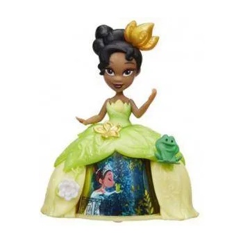 Disney Princess Мини кукла с променяща се рокля Тиана, Hasbro, B8962