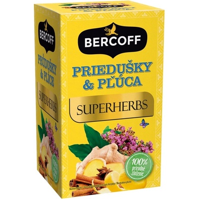 Bercoff čaj Průdušky a plíce 15 x 2 g