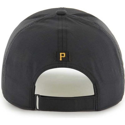 47 brand Шапка с козирка 47 brand MLB Pittsburgh Pirates в черно с апликация B-FAIRM20BBU-BK (B.FAIRM20BBU.BK)