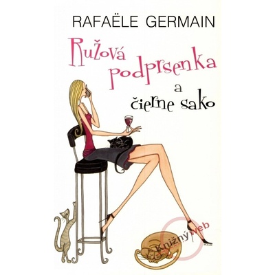 Ružová podprsenka a čierne sako - Rafaële Germain