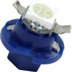 CarMart Диодна крушка тип B8.4D 12V / 2W с 1smd 5050 - синя