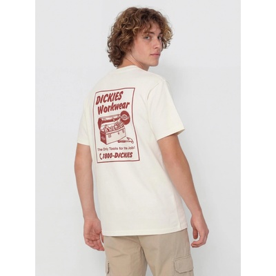 Dickies tričko s krátkym rukávom Dry ridge ss tee ecret biele