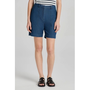 Gant ŠORTKY REL CHAMBRAY SHORTS modrá
