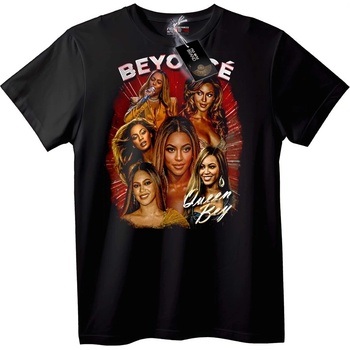 NOONEBRAND Тениска Beyoncé Кралица - 4XL, White