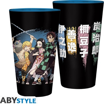 DEMON SLAYER Large Glass Group ABYVER174 400 ml
