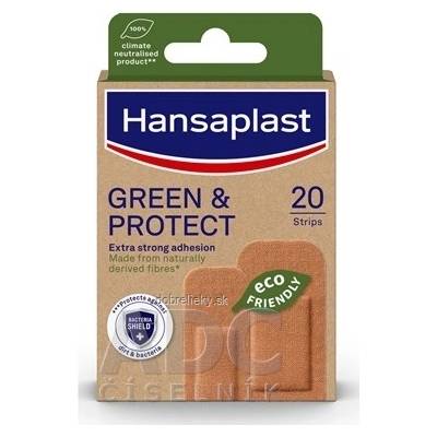 Hansaplast GREEN & PROTECT udržateľná náplasť, 2 veľkosti 1x20 ks