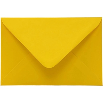 KASKAD Цветен плик KASKAD LC/5 плик 162x229mm 56 изнасилване жълт 25 броя 00256 (00256)