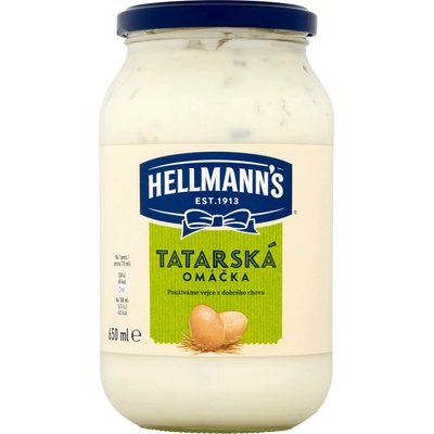 Hellmann's Tatarská omáčka 625 ml – Zbozi.Blesk.cz