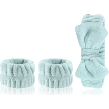 EcoTools Cleansing Headband & Wristband Set комплект за премахване на грим и спа лента за глава