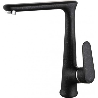 Inter Ceramic Кухненски смесител icf 233014 black - гранитен, стоящ (233014 black)