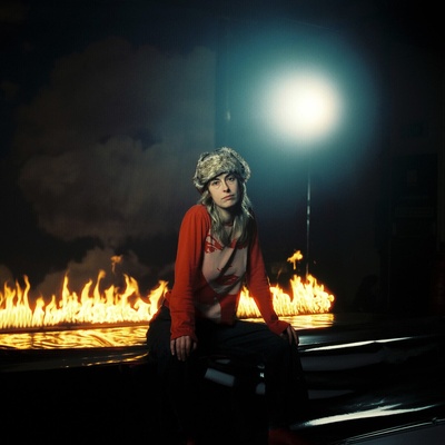 Melanie Baker - Somebody Help Me (Red Marble Coloured) (LP) (7332181134803)