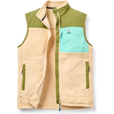 Passenger Дамски поларен елек Passenger Women's Venturescape Recycled Vest Fleece vest - Desert / Clover - размер XS (132-1638-0111)
