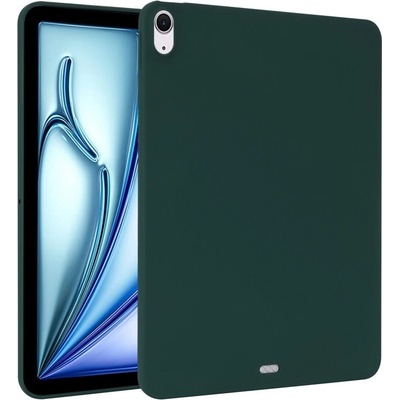 Protemio 77047 RUBBER Ochranný kryt Apple iPad Air 11 2024 tmavozelený