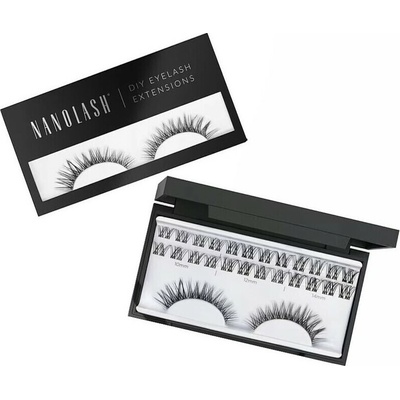 Nanolash DIY Eyelash Extensions na domáce predĺženie rias - Heartbreaker