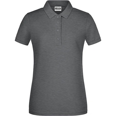 James&Nicholson Dámske tričko JN8009 Black Heather
