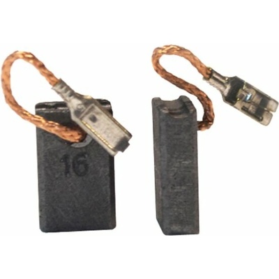 Asein 1129J Náhradní uhlíky (2ks) pro stroje BOSCH (5 x 10 x 16 mm), typ 505