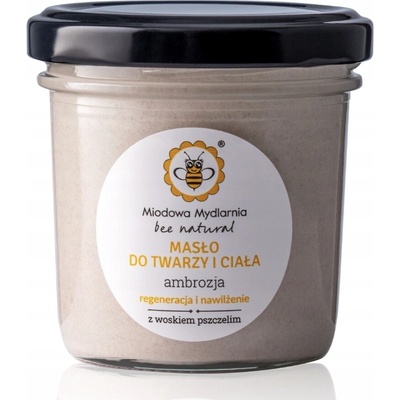 Miodowa Mydlarnia máslo na obličej a tělo Ambrozie vosk vosk 65 g