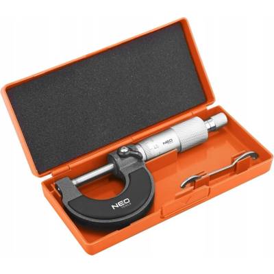 NEO TOOLS 0-25 mm ±0,01 mm Mikrometr Noniusový