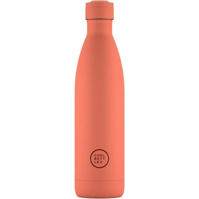 Cool Bottles Termo fľaša z nerezovej ocele Pastel Coral trojvrstvová 750 ml
