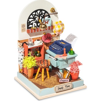 Robotime miniatúra domčeka Študovňa na písanie denníka
