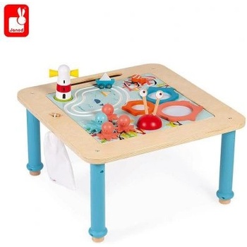 Janod - Регулируема дървена маса с активности (J08041)