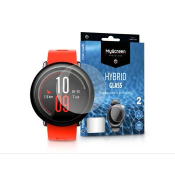 MyScreen Protector Xiaomi Amazfit Pace гъвкав стъклен протектор за екран - MyScreen Protector Hybrid Glass - 2 бр. /оп. - прозрачен (LA-1880) (LA-1880)