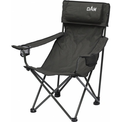 DAM Křeslo Foldable Chair with Bottle Holder Steel