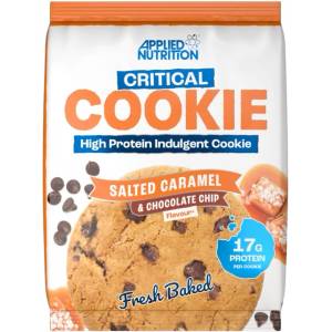 Applied Nutrition Critical Cookie | High Protein Indulgent Cookie [85 грама] Солен карамел с парченца шоколад