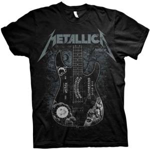 Metallica Hammett Ouija Guitar Black S Риза (METTS27MB01)