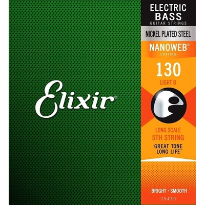 Elixir Bass Nanoweb 15430 Light B 130
