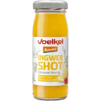 Voelkel Shot zázvor citron a med chlazený 4 x 95 ml