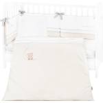 KikkaBoo Бебешки спален комплект с бродерия 6 части 60/120 Dream Big Beige (41101060127) - presi