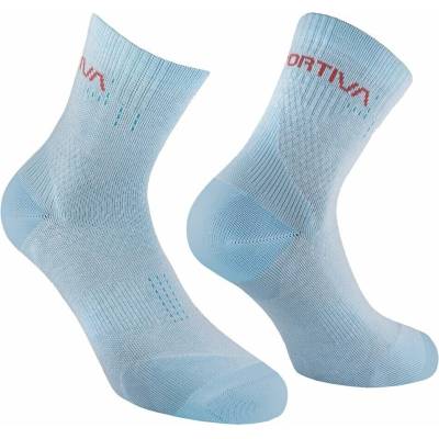 La Sportiva Sprint Trail Socks White/Hibiscus