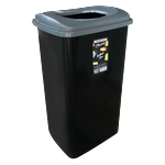 HORECANO HORECANO-Кош за смет 70lt. СИВО/ЧЕРНО (4398) (0151465)
