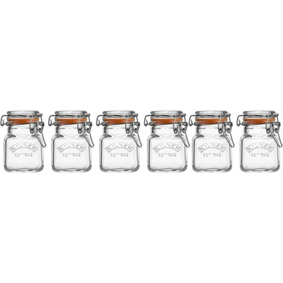 Kilner Sada sklenic v krabičce s etiketami 70 ml 6 ks