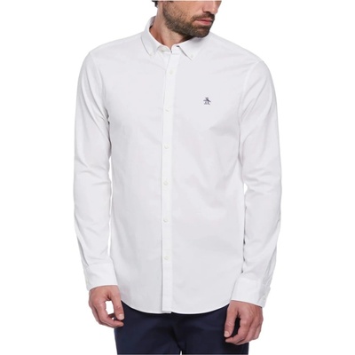 Original Penguin Ecovero Oxford Shirt - Bright White