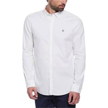 Image 1 of Original Penguin Ecovero Oxford Shirt - Bright White