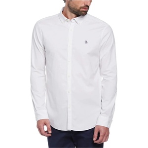 Original Penguin Ecovero Oxford Shirt - Bright White