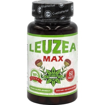Cvetita Herbal Leuzea Max, 200 mg, 60 таблетки, Cvetita Herbal