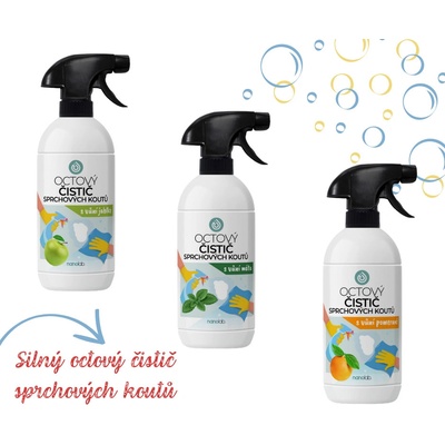 Nanolab Silný octový čistič na sprchové kouty 500 ml – Zboží Dáma