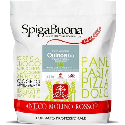 SpigaBuona Quinoa mouka celozrnná mletá kamenem BIO 2,5 kg