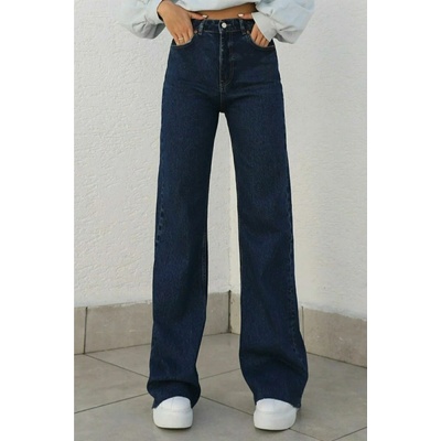 17413 Dewberry Loose Women Jeans modré