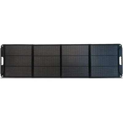 Преносим моно соларен панел 200 w, контролер за зареждане и кабели (ult200mb)