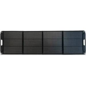 ULTIMATRON Преносим моно соларен панел 200 w, контролер за зареждане и кабели (ult200mb)