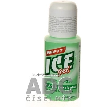 Refit Ice gél roll-on Eukalypt na krčnú chrbticu 80 ml